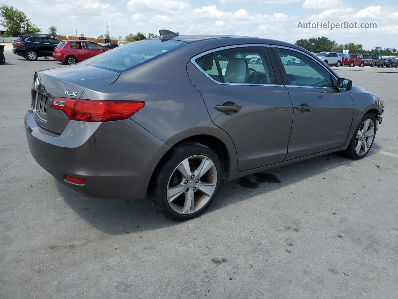 2013 Acura Ilx 20 Tech Brown vin: 19VDE1F79DE015292