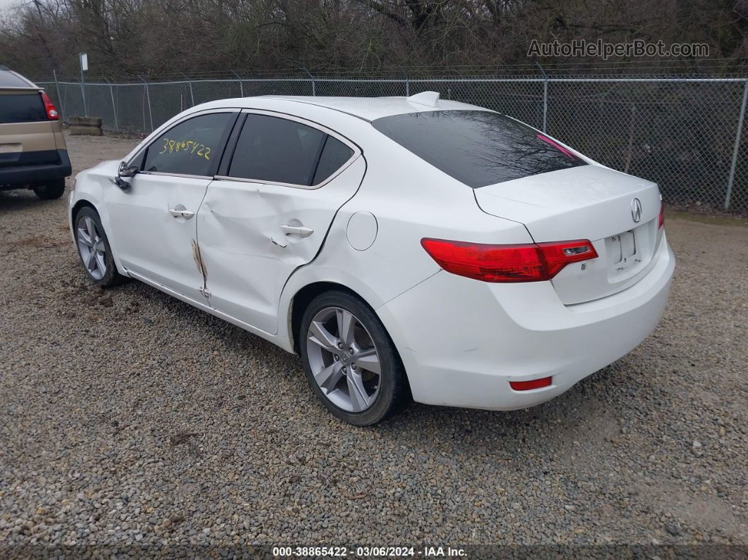 2013 Acura Ilx 2.0l White vin: 19VDE1F79DE016541