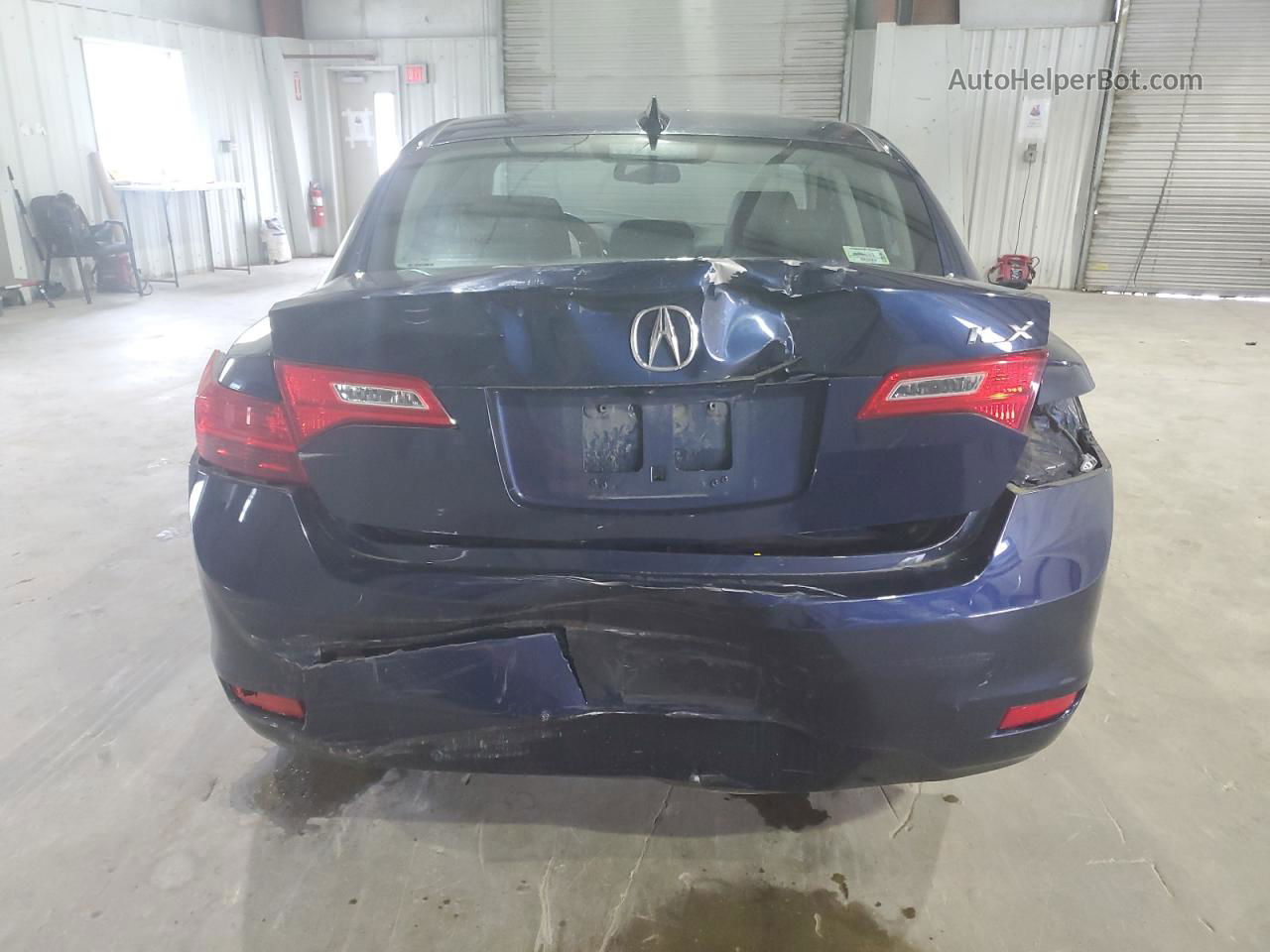 2013 Acura Ilx 24 Premium Blue vin: 19VDE2E55DE000830