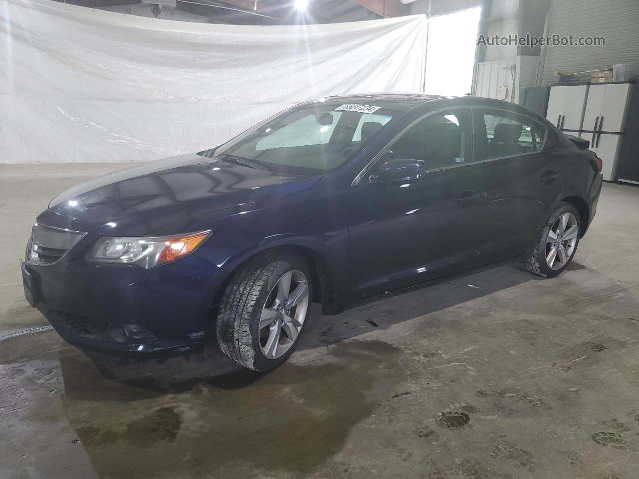 2013 Acura Ilx 24 Premium Синий vin: 19VDE2E55DE000830