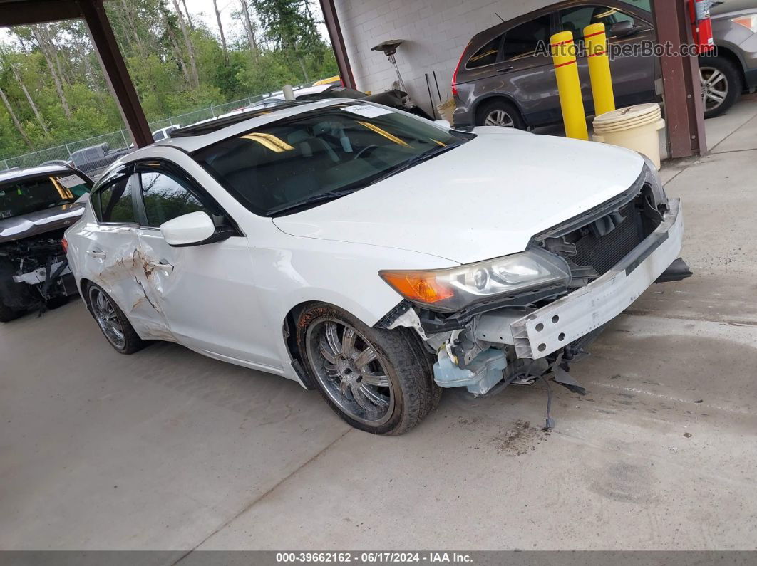 2013 Acura Ilx 2.4l White vin: 19VDE2E55DE000892