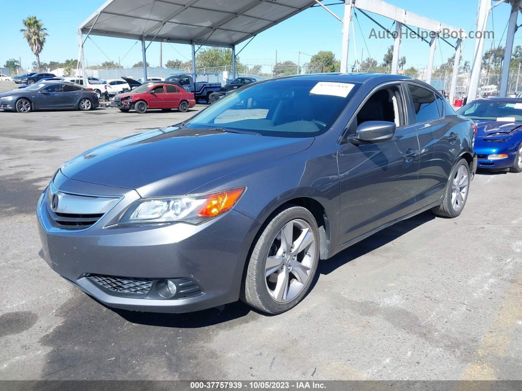 2013 Acura Ilx 2.4l Premium Pkg Gray vin: 19VDE2E56DE000187