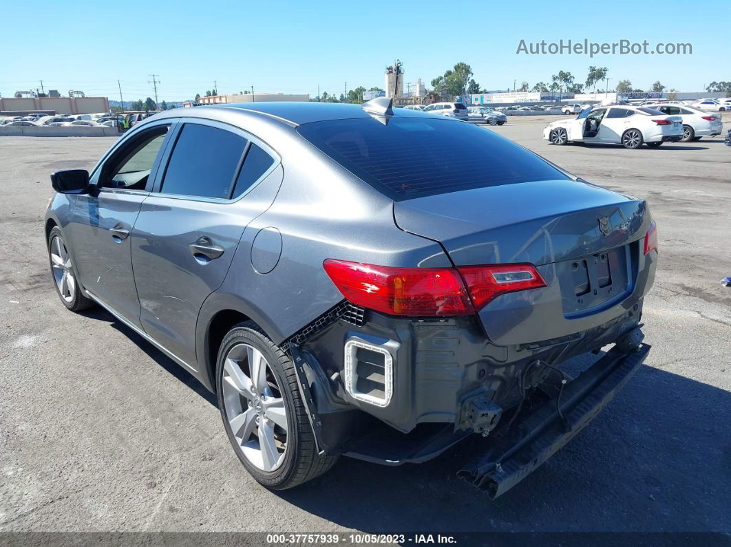 2013 Acura Ilx 2.4l Premium Pkg Gray vin: 19VDE2E56DE000187