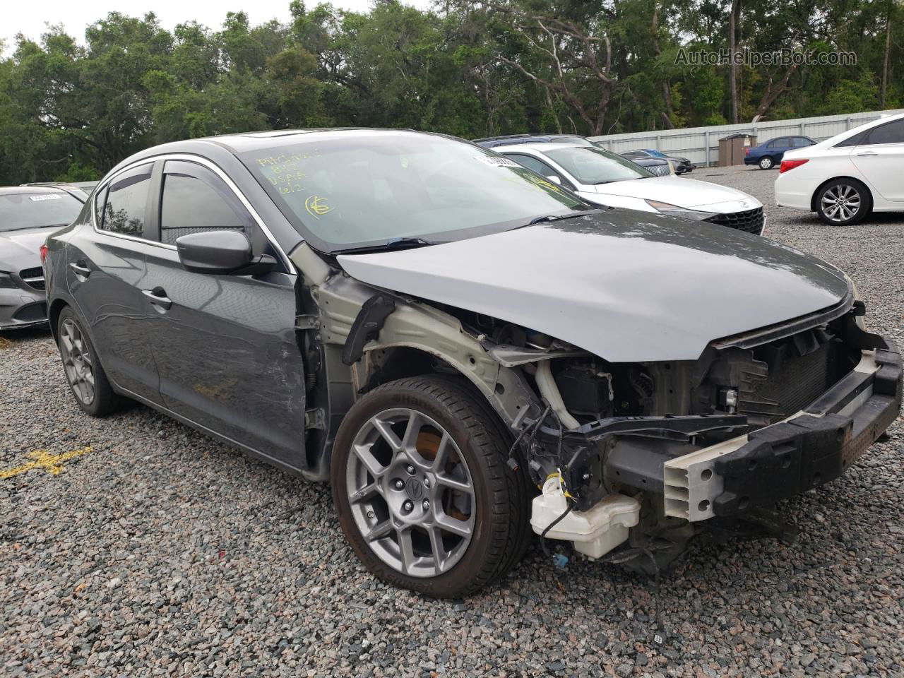 2013 Acura Ilx 24 Premium Charcoal vin: 19VDE2E58DE000188