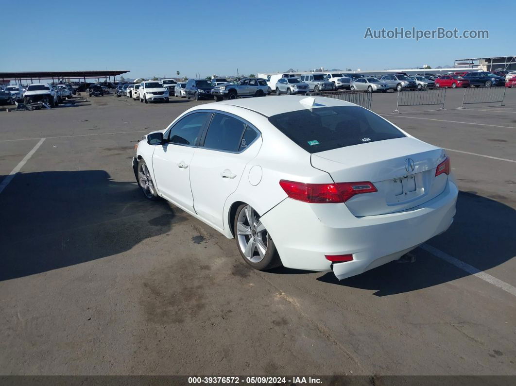 2013 Acura Ilx 2.4l White vin: 19VDE2E5XDE000855