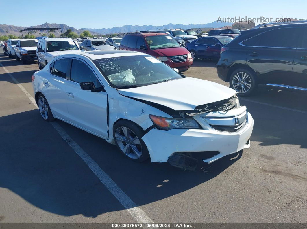 2013 Acura Ilx 2.4l White vin: 19VDE2E5XDE000855