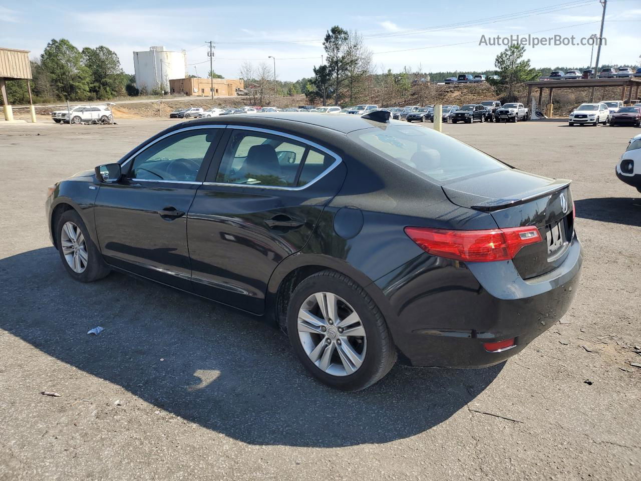 2013 Acura Ilx Hybrid Black vin: 19VDE3F35DE301486