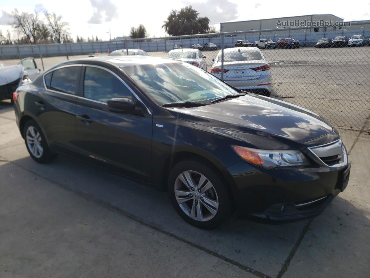 2013 Acura Ilx Hybrid Tech Black vin: 19VDE3F70DE300216