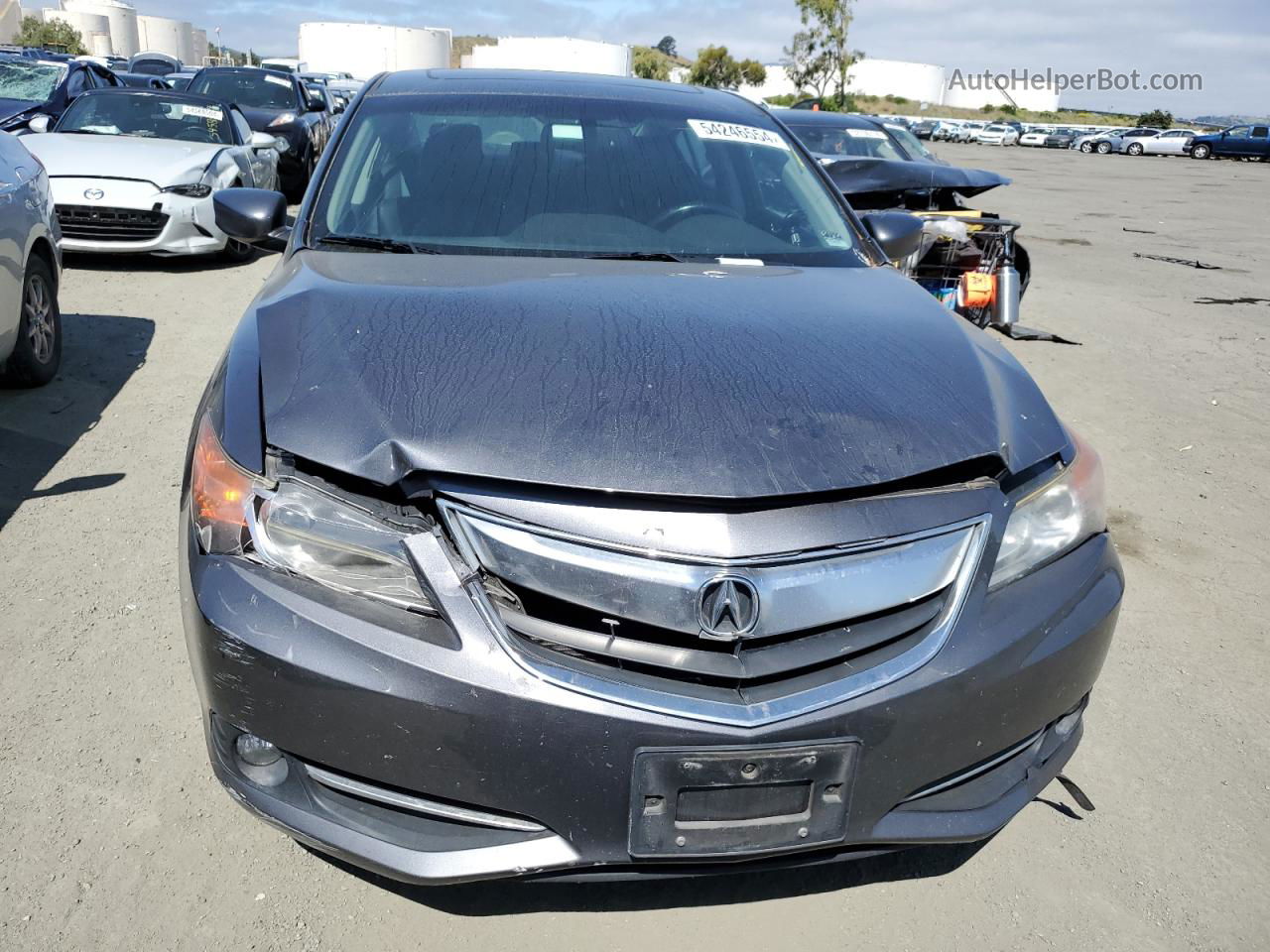 2013 Acura Ilx Hybrid Tech Gray vin: 19VDE3F70DE300751