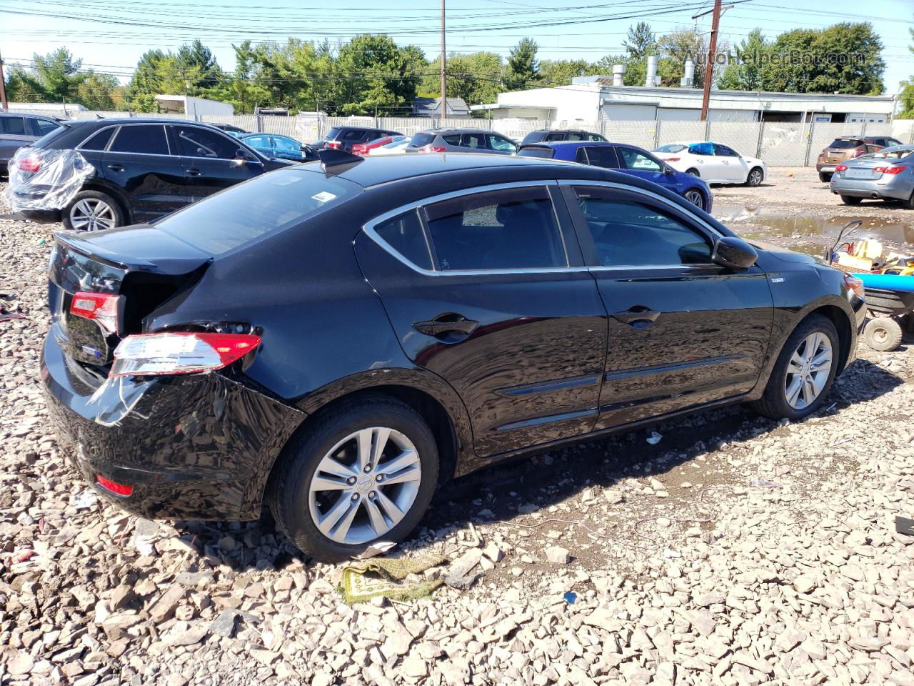 2013 Acura Ilx Hybrid Tech Black vin: 19VDE3F72DE300251