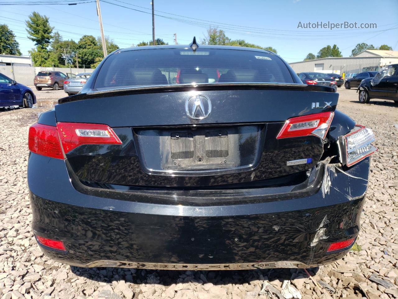 2013 Acura Ilx Hybrid Tech Black vin: 19VDE3F72DE300251