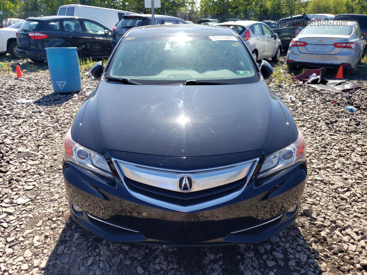 2013 Acura Ilx Hybrid Tech Black vin: 19VDE3F72DE300251