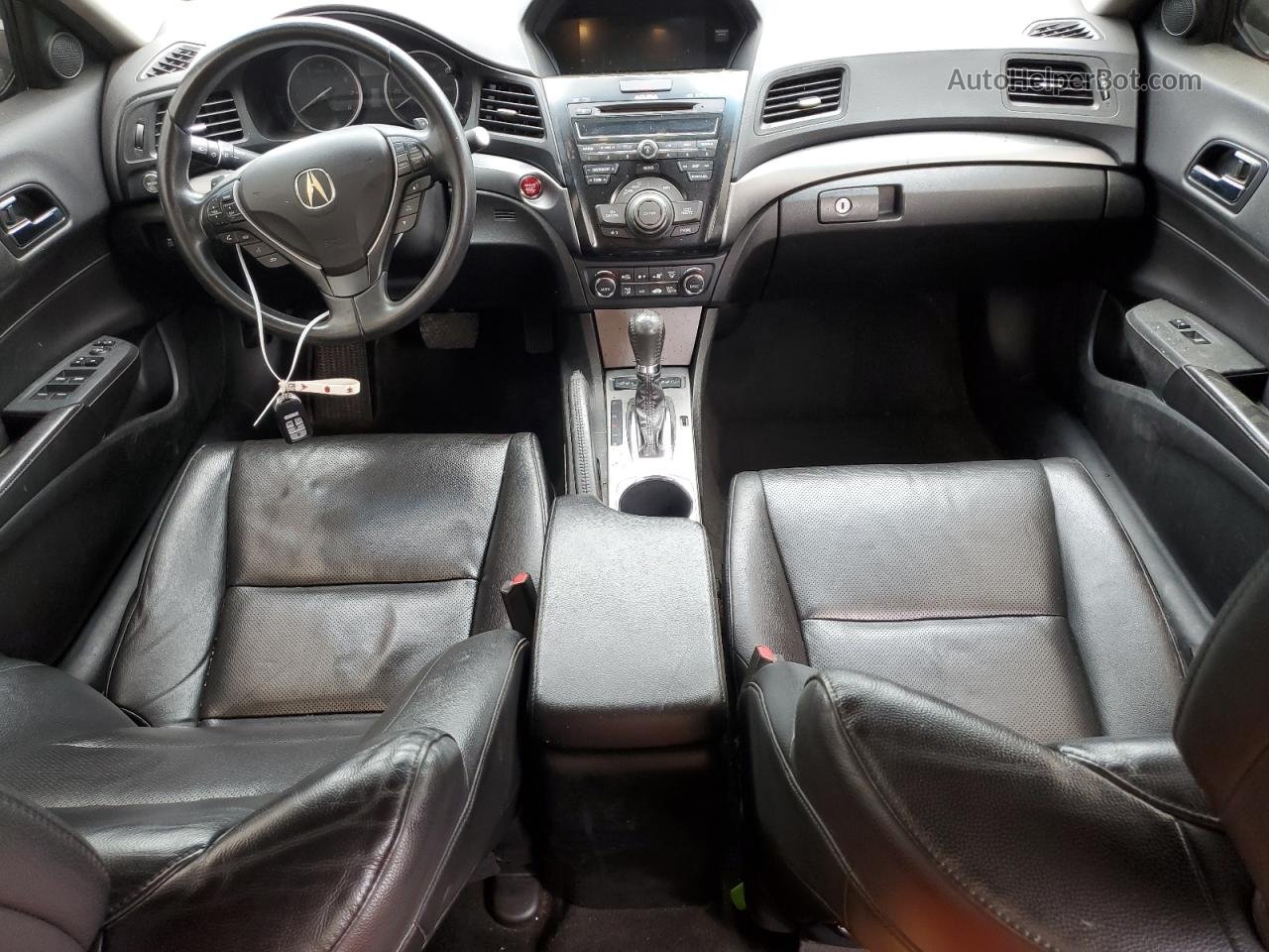 2013 Acura Ilx Hybrid Tech Черный vin: 19VDE3F74DE302017