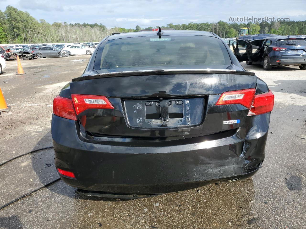 2013 Acura Ilx Hybrid Tech Black vin: 19VDE3F74DE302017