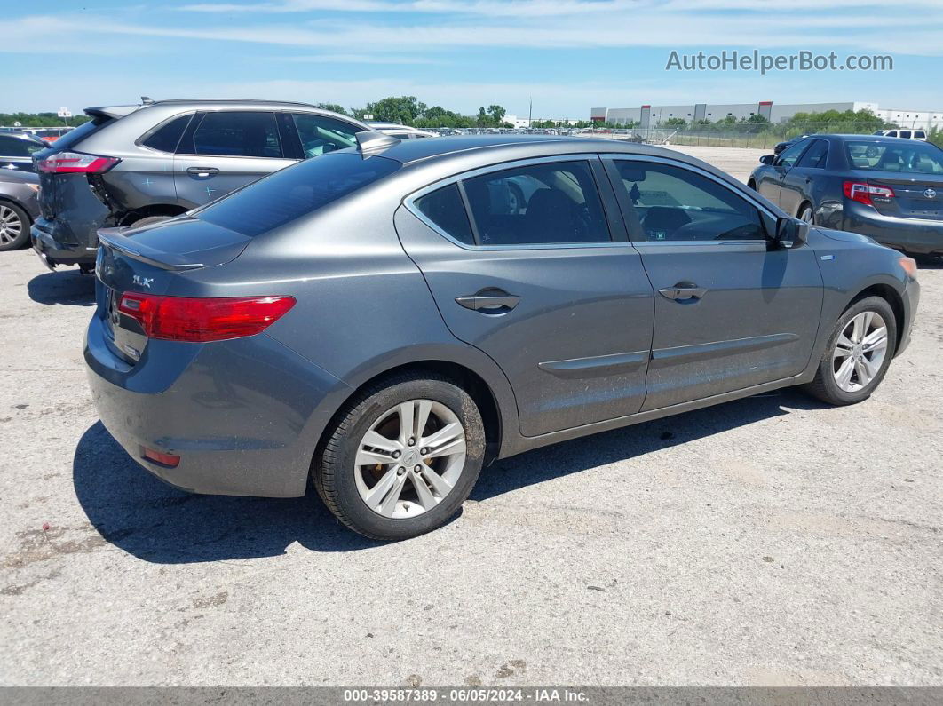 2013 Acura Ilx Hybrid 1.5l Gray vin: 19VDE3F77DE301010