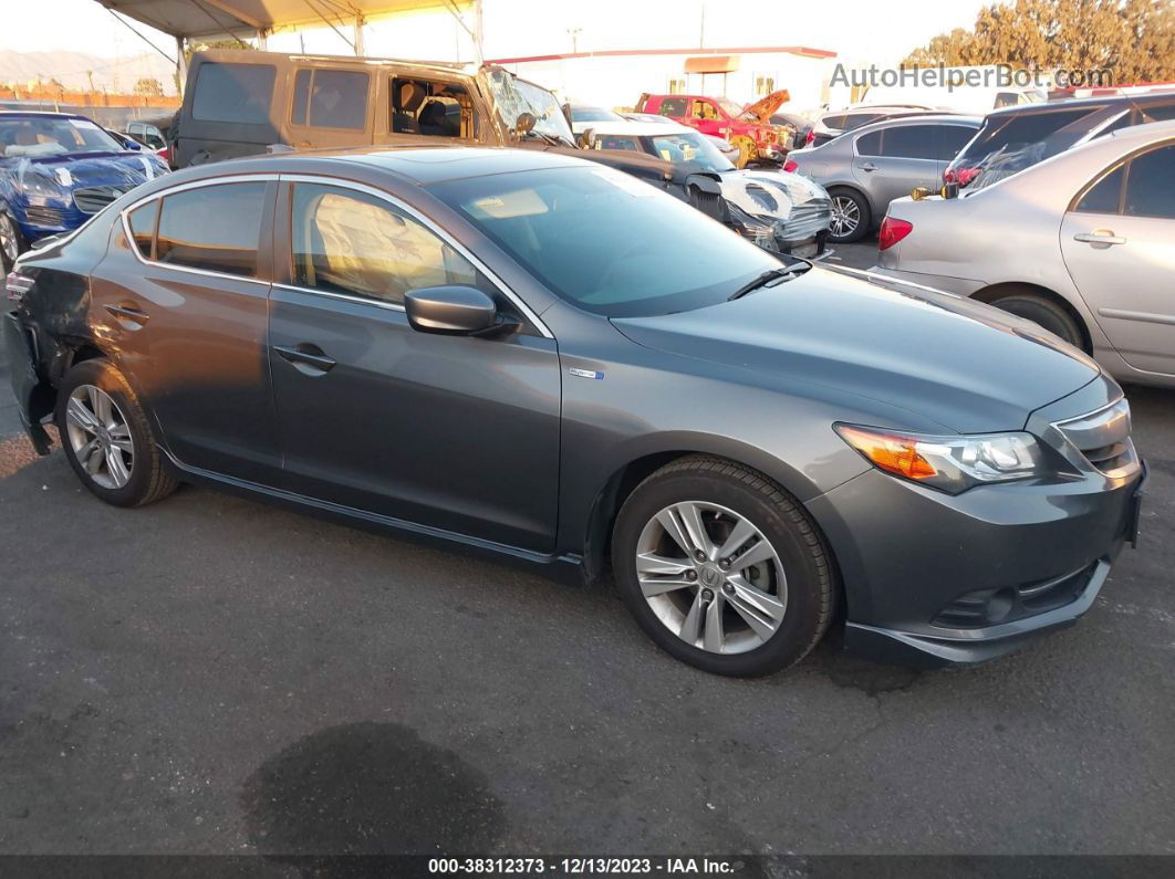 2013 Acura Ilx Hybrid 1.5l Gray vin: 19VDE3F78DE300397