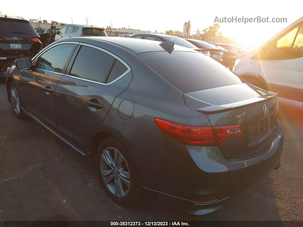 2013 Acura Ilx Hybrid 1.5l Gray vin: 19VDE3F78DE300397