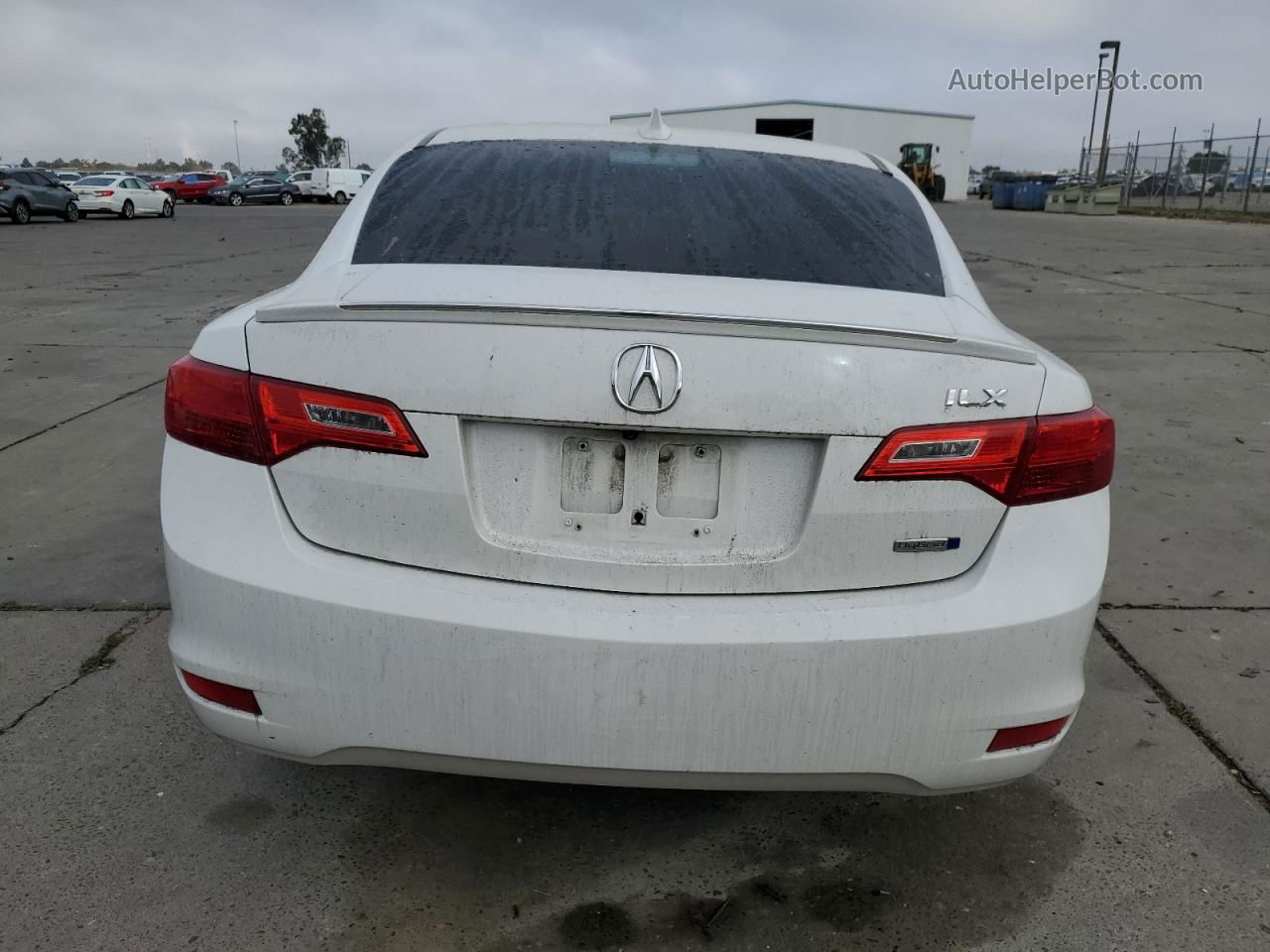 2013 Acura Ilx Hybrid Tech Белый vin: 19VDE3F7XDE302491