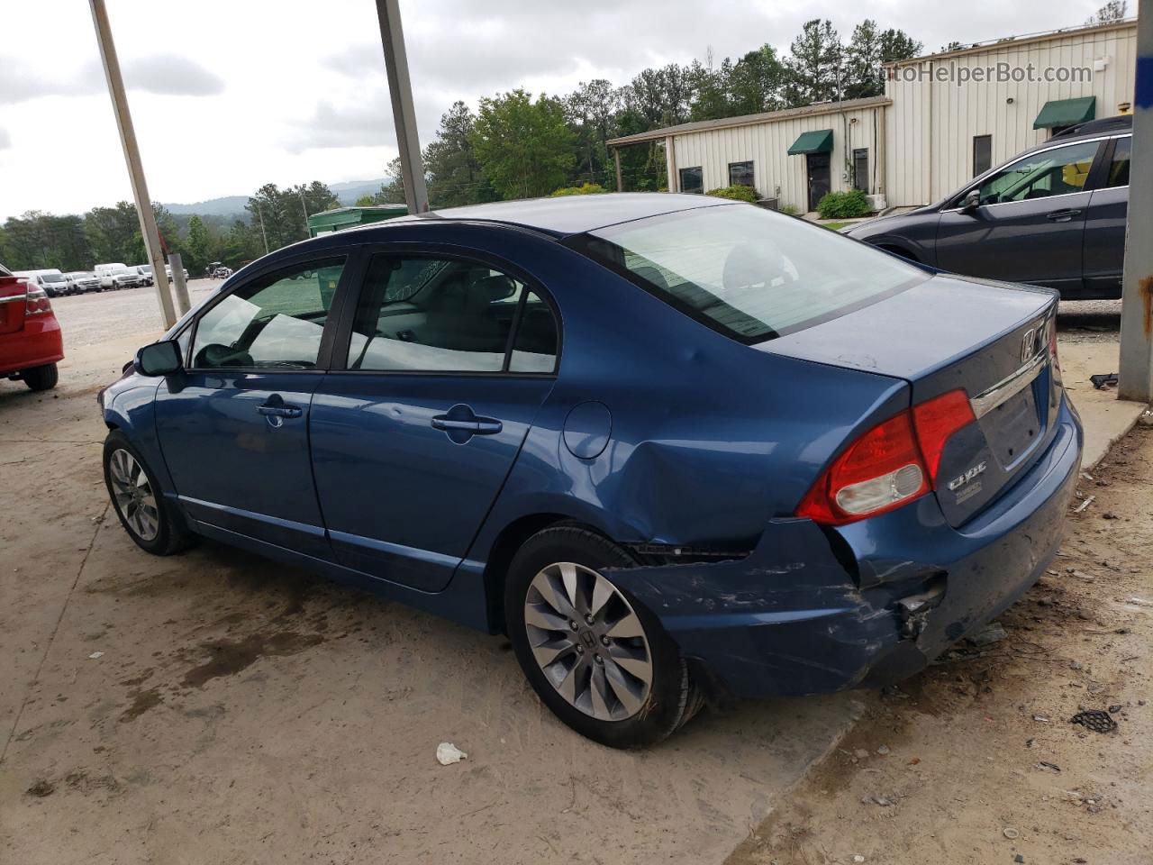 2011 Honda Civic Ex Blue vin: 19XFA1F83BE023826