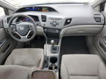 2012 Honda Civic Lx Серый vin: 19XFB2E51CE053435