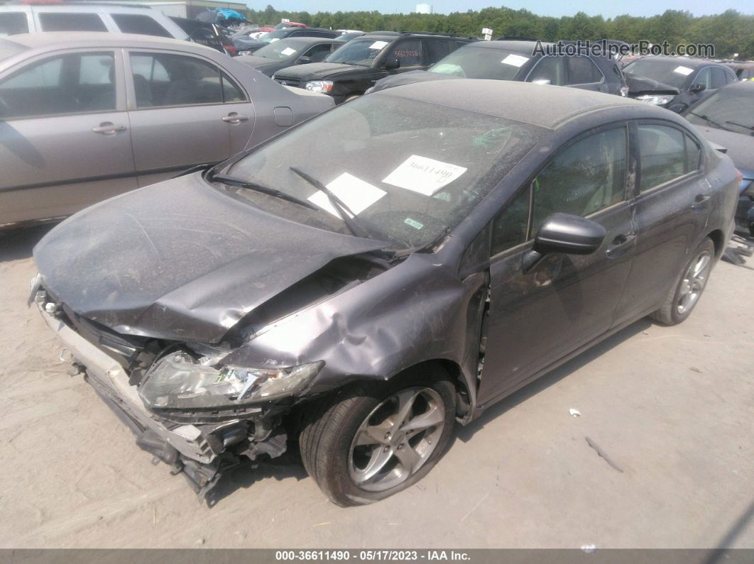 2015 Honda Civic Sedan Lx Серый vin: 19XFB2E56FE039289