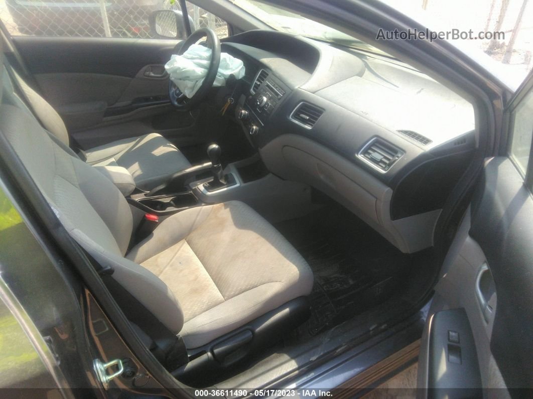 2015 Honda Civic Sedan Lx Gray vin: 19XFB2E56FE039289