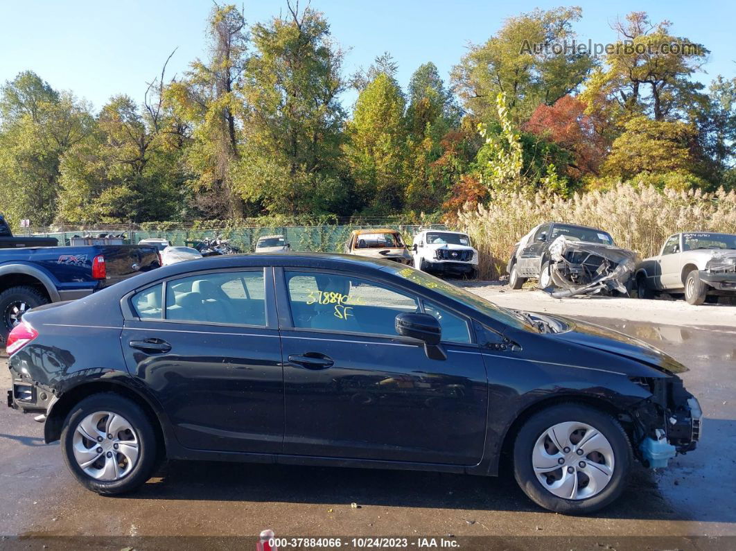 2014 Honda Civic Sedan Lx Black vin: 19XFB2E58EE026557