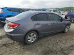 2014 Honda Civic Lx Gray vin: 19XFB2E58EE068016