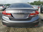 2014 Honda Civic Lx Gray vin: 19XFB2E58EE068016