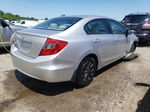 2012 Honda Civic Lx Silver vin: 19XFB2F50CE094704