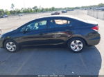 2013 Honda Civic Lx Black vin: 19XFB2F50DE033435