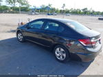 2013 Honda Civic Lx Black vin: 19XFB2F50DE033435