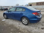 2013 Honda Civic Lx Blue vin: 19XFB2F50DE071053