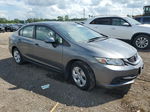 2013 Honda Civic Lx Gray vin: 19XFB2F50DE096308