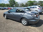 2013 Honda Civic Lx Gray vin: 19XFB2F50DE096308