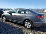 2013 Honda Civic Lx Gray vin: 19XFB2F50DE211151