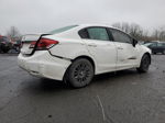 2013 Honda Civic Lx White vin: 19XFB2F50DE223154