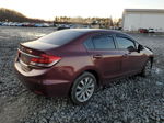 2013 Honda Civic Lx Red vin: 19XFB2F50DE248605