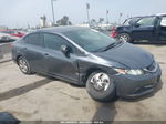 2013 Honda Civic Lx Gray vin: 19XFB2F50DE267994