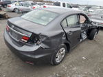 2013 Honda Civic Lx Gray vin: 19XFB2F50DE272676