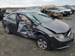 2013 Honda Civic Lx Gray vin: 19XFB2F50DE272676