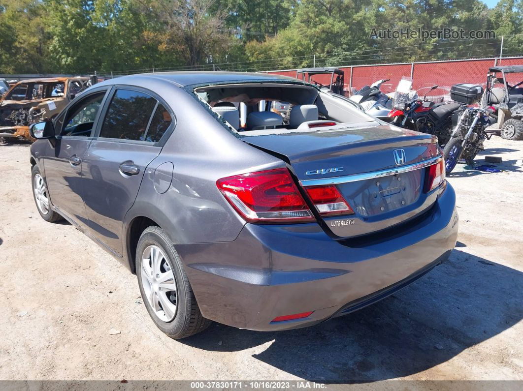 2014 Honda Civic Lx Silver vin: 19XFB2F50EE223673