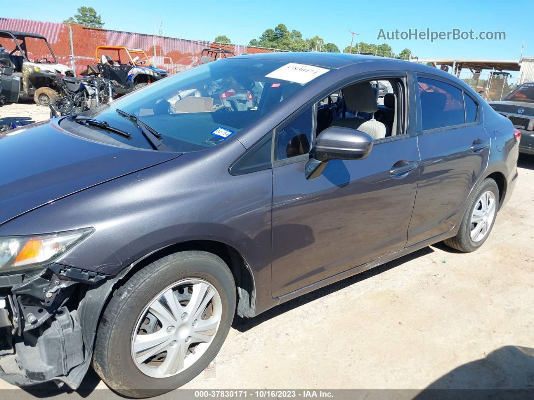 2014 Honda Civic Lx Серебряный vin: 19XFB2F50EE223673