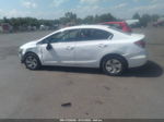 2014 Honda Civic Sedan Lx White vin: 19XFB2F50EE239114