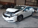 2014 Honda Civic Lx White vin: 19XFB2F50EE243843