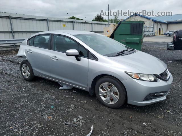 2014 Honda Civic Lx Silver vin: 19XFB2F50EE251733