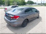 2015 Honda Civic Lx Gray vin: 19XFB2F50FE017657