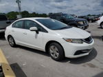 2015 Honda Civic Lx White vin: 19XFB2F50FE060167