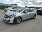 2015 Honda Civic Lx Silver vin: 19XFB2F50FE088454