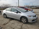 2015 Honda Civic Lx Silver vin: 19XFB2F50FE110016